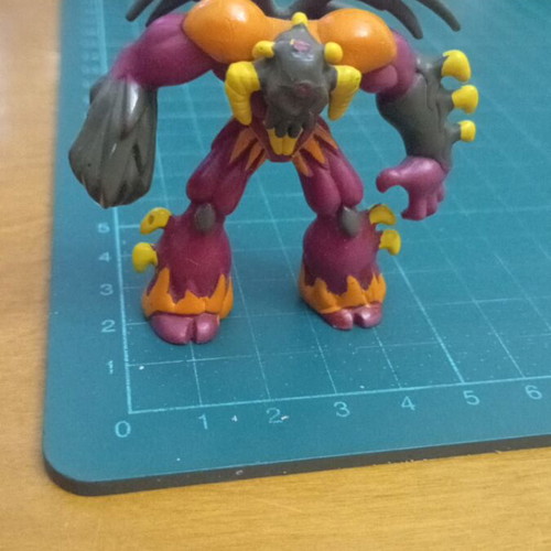 Magmion figure, like new, Lord of the Volcano from Gormiti