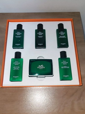 Hermes Eau d'orange Verte προϊόντα μπάνιου σαν καινούργια