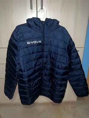 Givova tracksuit set like new, white and blue jacket