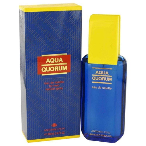 Aqua Quorum Eau de Toilette 100 ml by Antonio Puig new, authentic