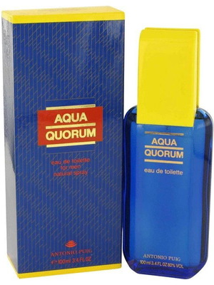 Aqua Quorum Eau de Toilette 100 ml by Antonio Puig new, authentic