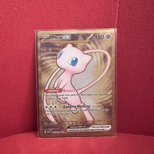 Mew Ex Metal Card new condition