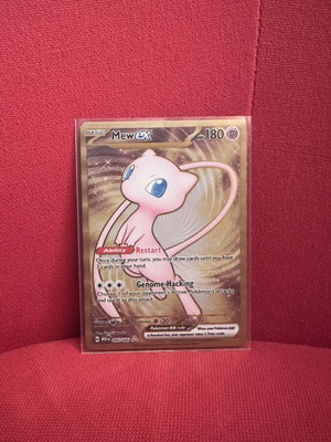 Mew Ex Metal Card new condition