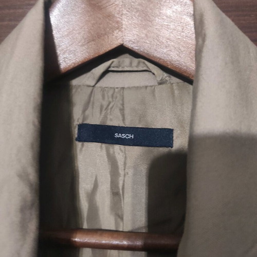 Sasch short jacket used, olive color, size large