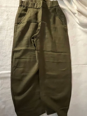 Панталони Eileen Fisher Petite като нови, Tencel и лен в каки