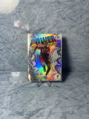 2025-26 Topps Chrome UEFA Club Competitions #PP-2 Hugo Ekitike Power Players card