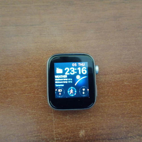 Smart Watch T55 Pro Max like new with two straps and wireless earbuds