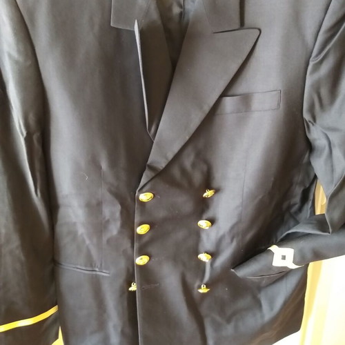 Merchant Navy Cadet Uniform Set with Jacket, Shirts, Trousers, Cap