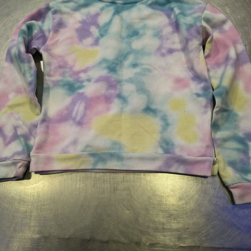 Stich sweatshirt for girls 6-8 years like new, multicolored