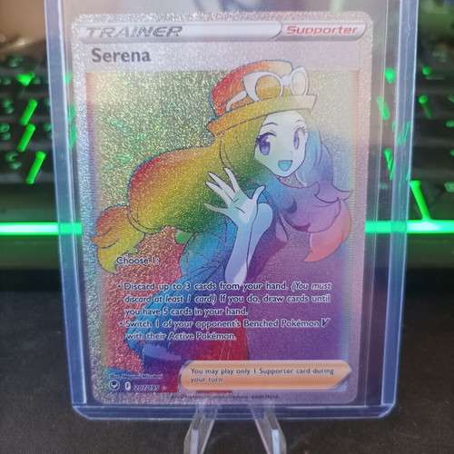 Pokémon Silver Tempest Serena #207 card