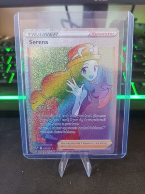 Pokémon Silver Tempest Serena #207 card