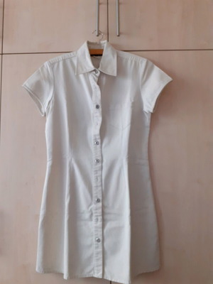 Vintage Naf Naf shirt dress 100% cotton like new, size M
