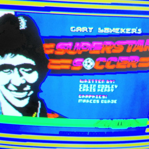 Gary Lineker's Super Star Soccer & Match Day II ZX Spectrum games like new