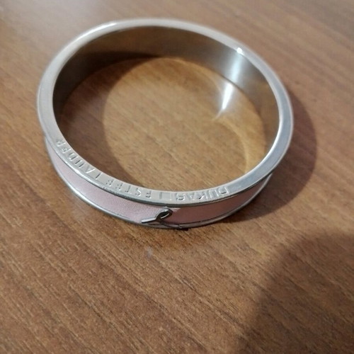 Estee Lauder x Dukas Pink Ribbon bracelet like new, pink
