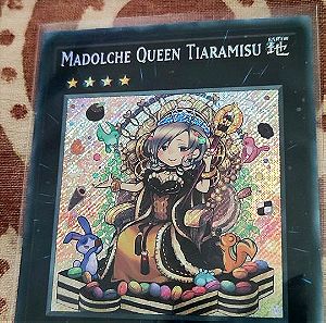 Yu-Gi-Oh Madolche Queen Tiaramisu Secret Rare