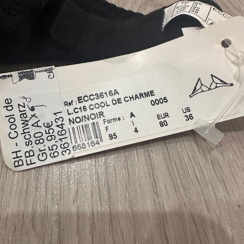Lise Charmel Antigel bra new, black, EU80A