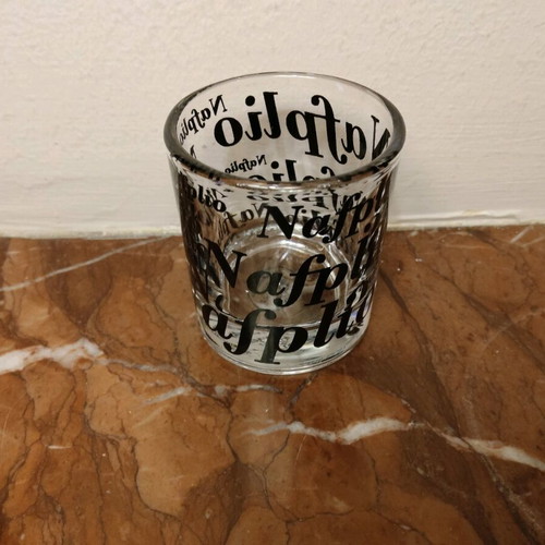 Nafplio souvenir shot glass 5.5cm like new