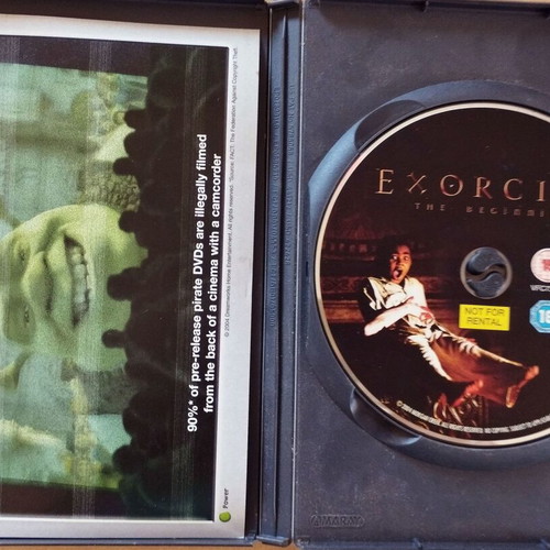 Exorcist The Beginning DVD like new, thriller drama horror