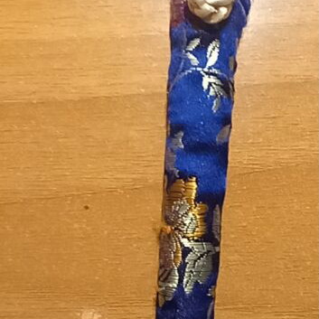 Wooden chopsticks with fabric case new