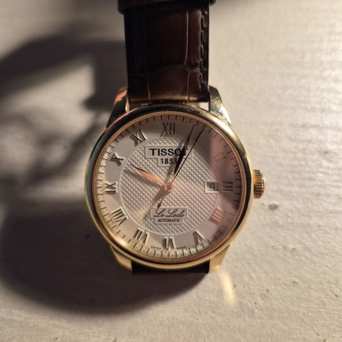 Tissot Le Locle automatic watch like new, yellow gold