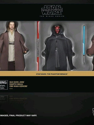 Star Wars Hasbro Black Series 6' Jedi Sith Duel figures new