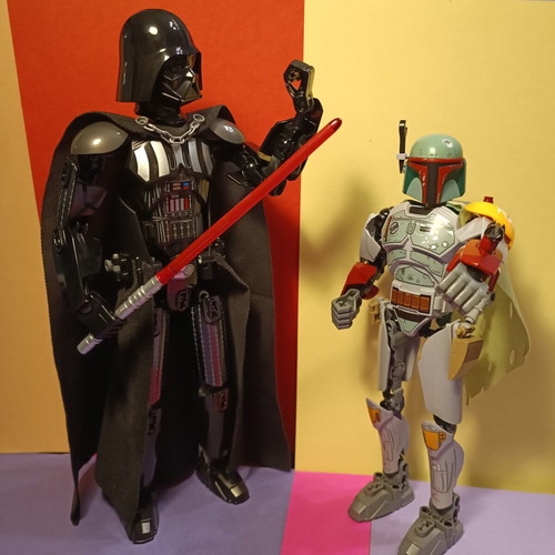 Lego Star Wars 75533 & 75534 Darth Vader and Boba Fett Lot like new