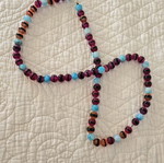Iris multicolor necklace like new