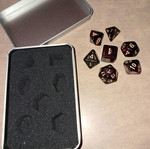 The Alchemist's Fire D&D dice set