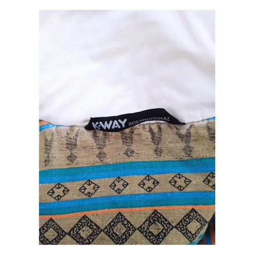 K.Way patterned jacket like new, size Large