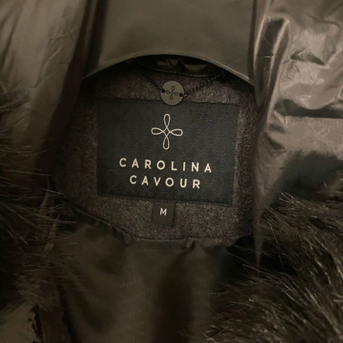 Carolina Cavour coat M gray like new