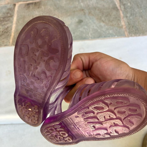 Children's transparent sandals with Tweety Bird character, size 22, new
