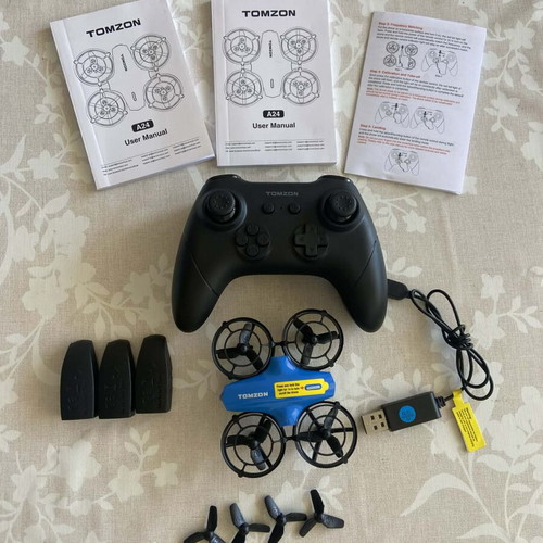 Tomzon A24 Mini Drone new, for kids and beginners with 3 batteries