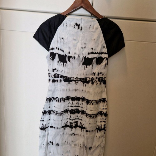 Sand dress used, size Small, black and white