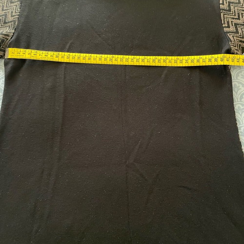 Derpouli blouse dress like new, black and brown, wool size M