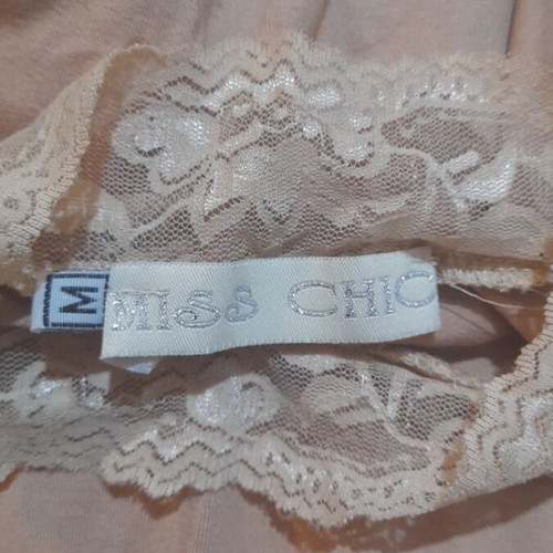 Miss Chic women's blouse like new, size M, beige
