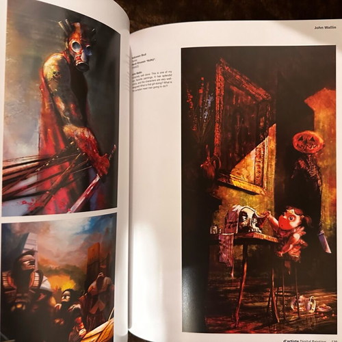 D’artiste Digital Painting art book like new