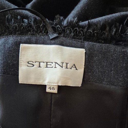 Stenia dress dark gray in Cool Wool, like new, fitted size 46