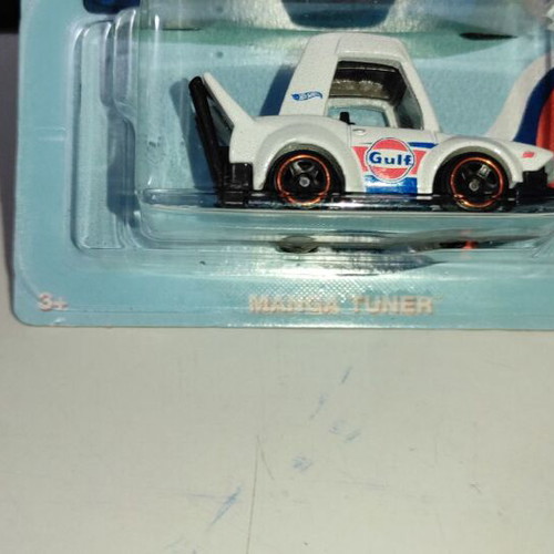 Hot Wheels 2025 Tooned GULF Silver Series Manga Tuner #4/5 new