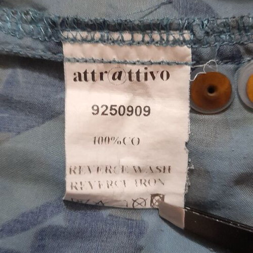 Attrattivo women's shorts like new, floral pattern, size XS