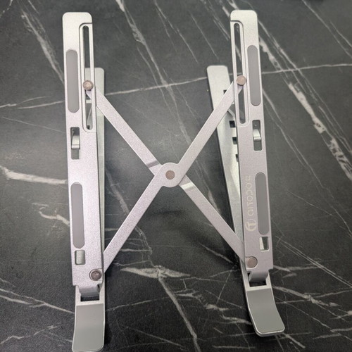 Aluminum Notebook Stand folding multi-function laptop and tablet stand new