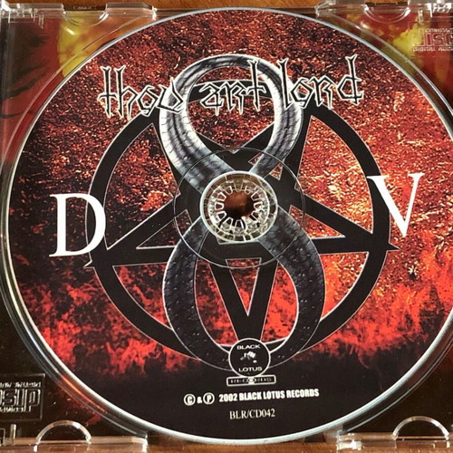 Thou Art Lord DV8 CD like new, metal