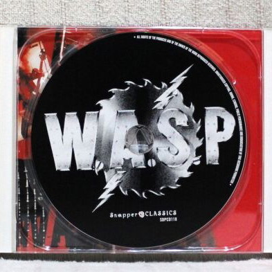 W.A.S.P. CD album reissue remastered digipak with 3 bonus tracks used