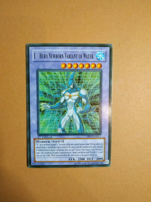Yu-Gi-Oh E· Hero newborn variant of water συλλεκτική κάρτα καινούργιο