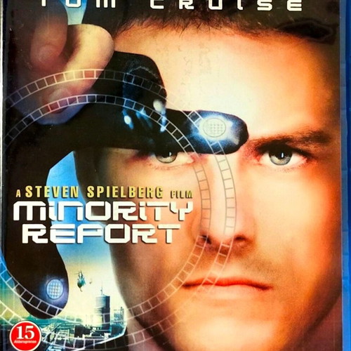 Minority Report Blu-Ray used, action sci-fi movie with English subtitles
