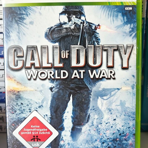 Call of Duty World at War Xbox 360 game used