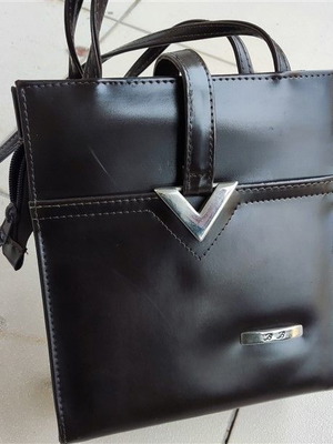 Γυναικεία τσάντα ώμου V BB καινούργια καφέ