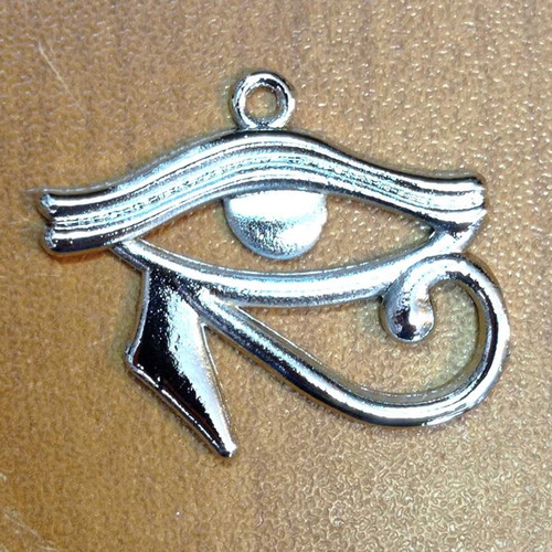 Metal pendant Eye of Horus new, lot of 50, 3x2.5 cm