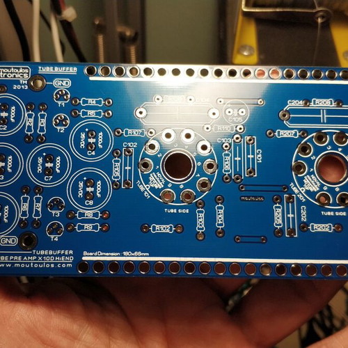 Tube Audio Stereo PreAmplifier MFX10D PCB new