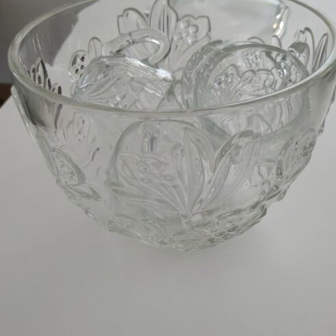 Buchsteiner vintage sangria punch bowl set 8 pieces