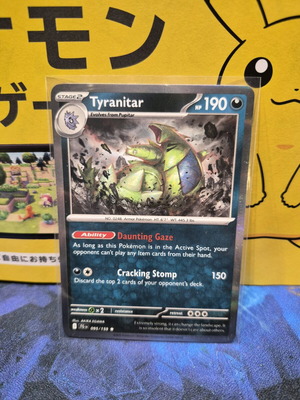 Pokemon Card Tyranitar 95/159 JTG Holo Rare new